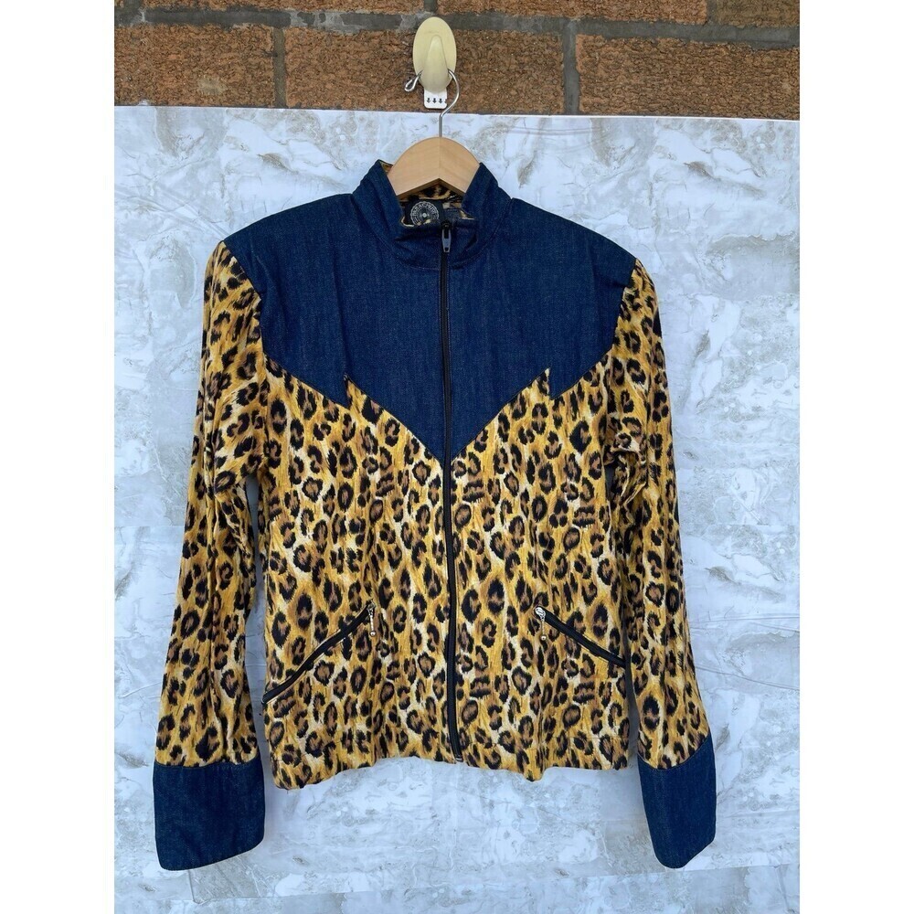 Archival Parachute Harry Parnass Nicola
Pelly Leopard Print Bomber Jacket w/ Den - Picture 6 of 14